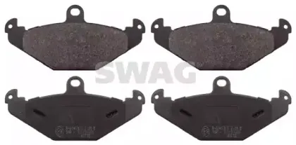 Комплект тормозных колодок, дисковый тормоз SWAG купить